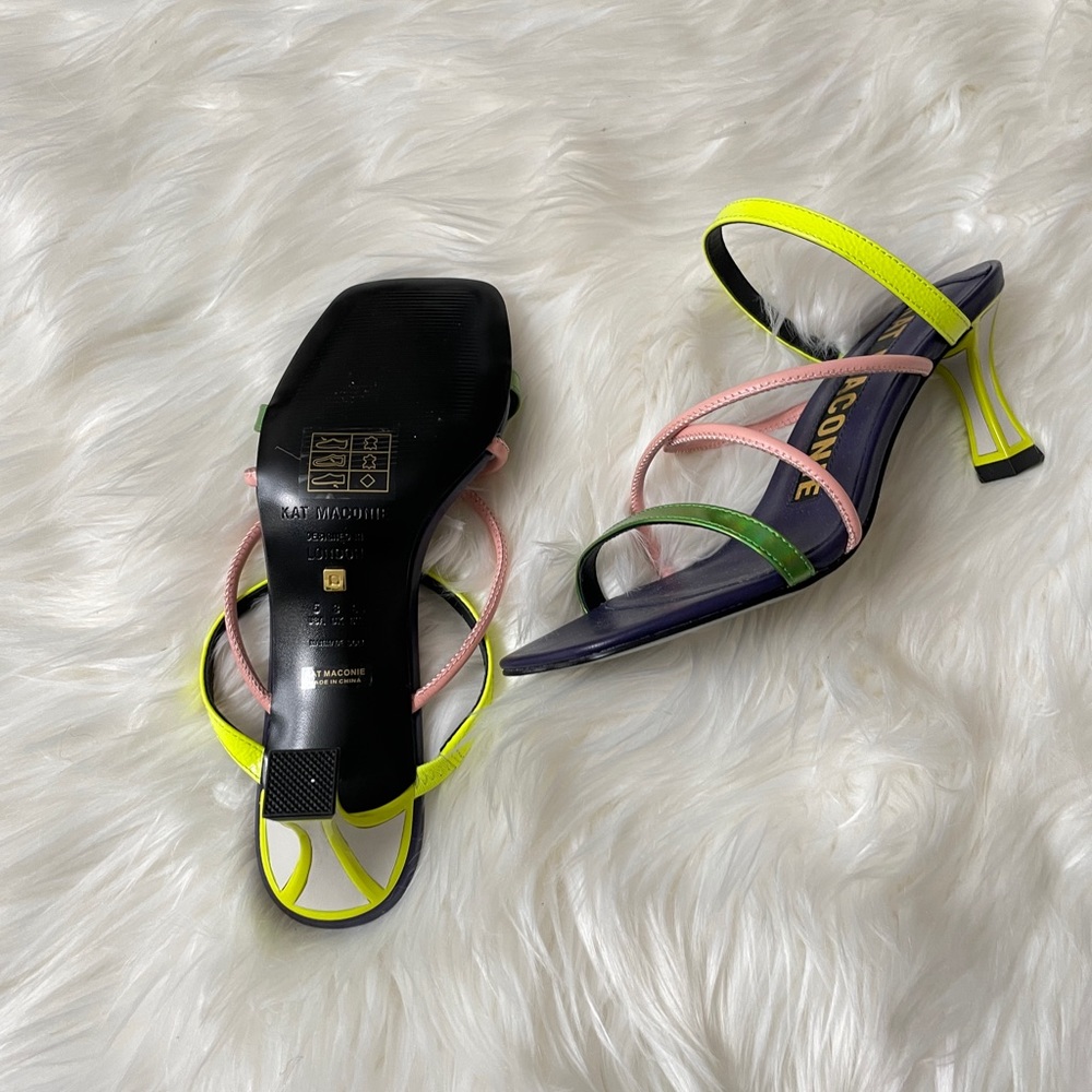 New Kat Maconie PARI multi color sandals - Picture 4 of 6